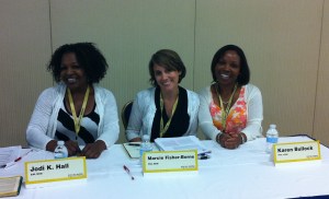 Jodi Hall, Marcie Fisher-Borne, Karen Bullock of North Carolina State University